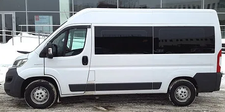 Дефлекторы окон (ветровики) Fiat Ducato/Citroen Relay 2014 (Фиат Дукато) Кобра Тюнинг